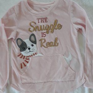 Wonder Nation Fuzzy Top, XS